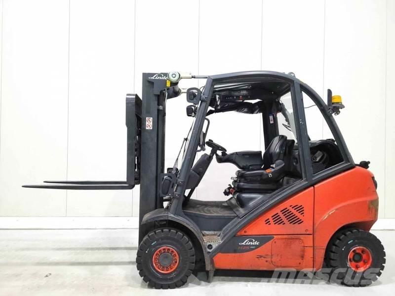 Linde H25T-02 Περονοφόρα ανυψωτικά κλαρκ με φυσικό αέριο LPG