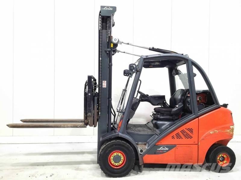 Linde H30T-02 Περονοφόρα ανυψωτικά κλαρκ με φυσικό αέριο LPG
