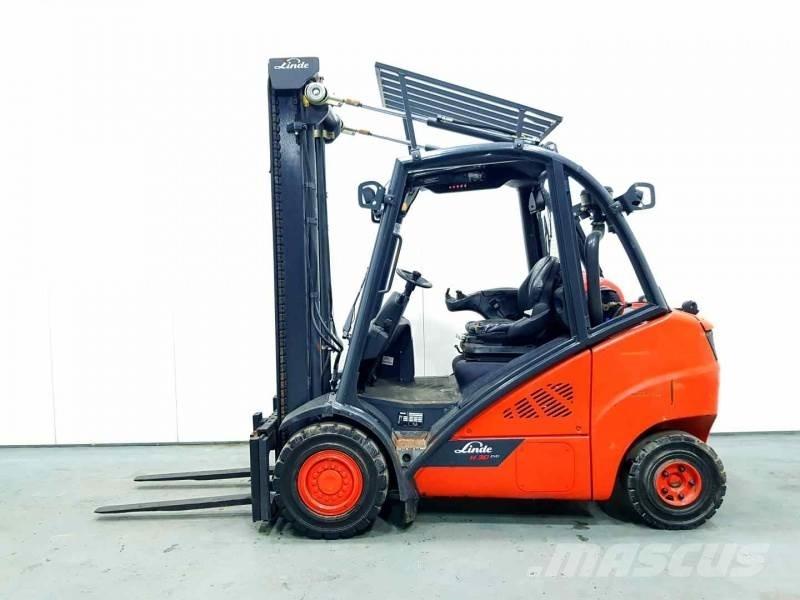 Linde H30T - 02 Περονοφόρα ανυψωτικά κλαρκ με φυσικό αέριο LPG
