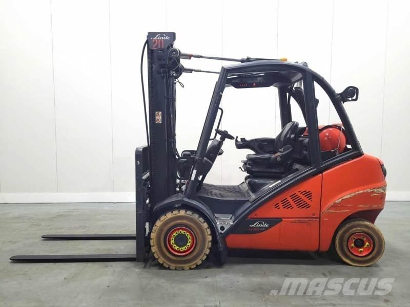 Linde H30T-02 393 Περονοφόρα ανυψωτικά κλαρκ με φυσικό αέριο LPG