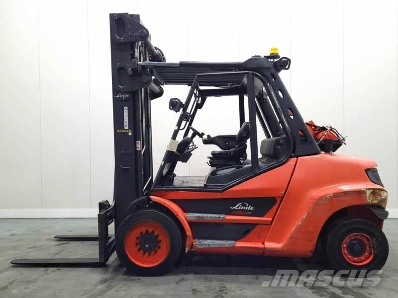 Linde H80T-03/900 396 Περονοφόρα ανυψωτικά κλαρκ με φυσικό αέριο LPG