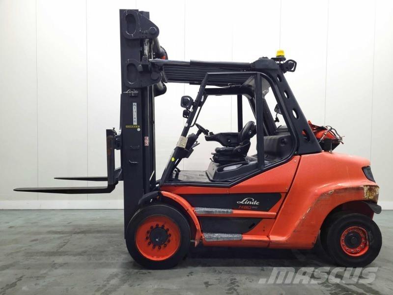 Linde H80T-03/900 396 Περονοφόρα ανυψωτικά κλαρκ με φυσικό αέριο LPG