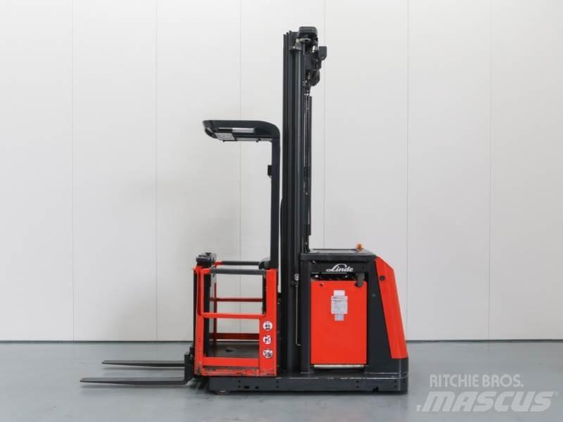 Linde V12 Περονοφόρο ανυψωτικό συλλογής παραγγελιών μεσαίου ύψους