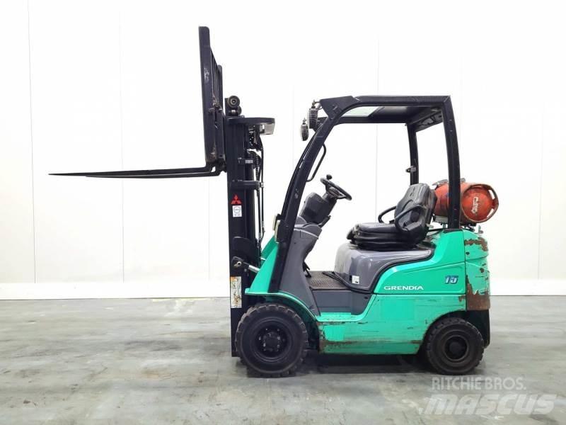 Mitsubishi FG15N Περονοφόρα ανυψωτικά κλαρκ με φυσικό αέριο LPG
