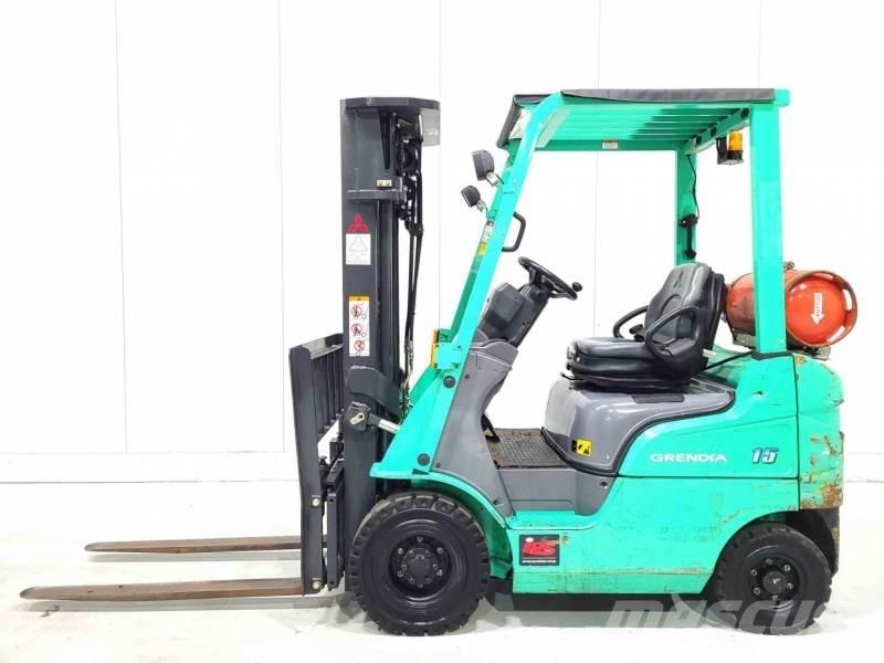 Mitsubishi FG15N Περονοφόρα ανυψωτικά κλαρκ με φυσικό αέριο LPG