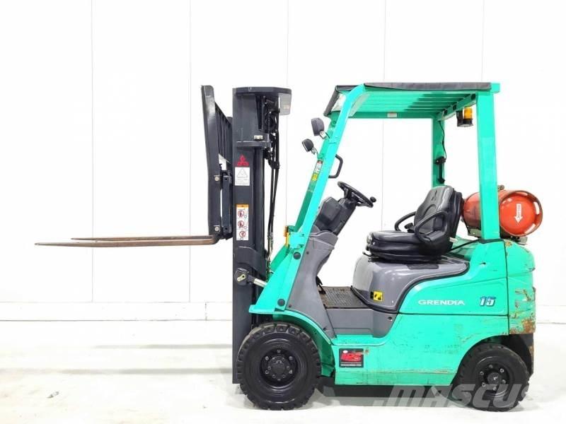 Mitsubishi FG15N Περονοφόρα ανυψωτικά κλαρκ με φυσικό αέριο LPG