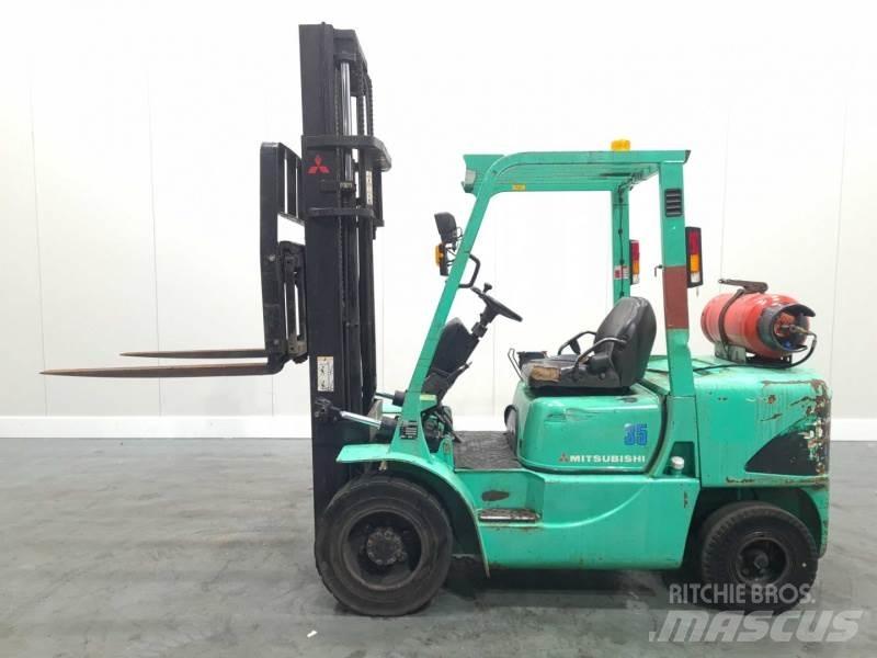 Mitsubishi FG35K Περονοφόρα ανυψωτικά κλαρκ με φυσικό αέριο LPG