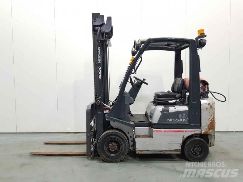 Nissan P1D1A18LQ Περονοφόρα ανυψωτικά κλαρκ με φυσικό αέριο LPG