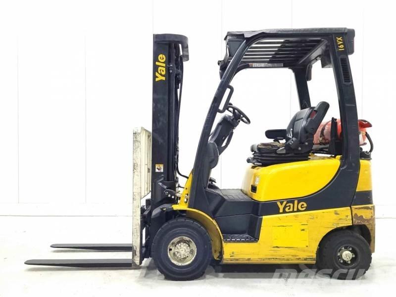 Yale GLP16VX Περονοφόρα ανυψωτικά κλαρκ με φυσικό αέριο LPG