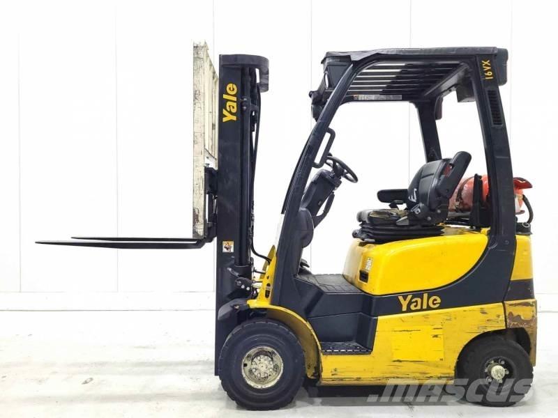 Yale GLP16VX Περονοφόρα ανυψωτικά κλαρκ με φυσικό αέριο LPG