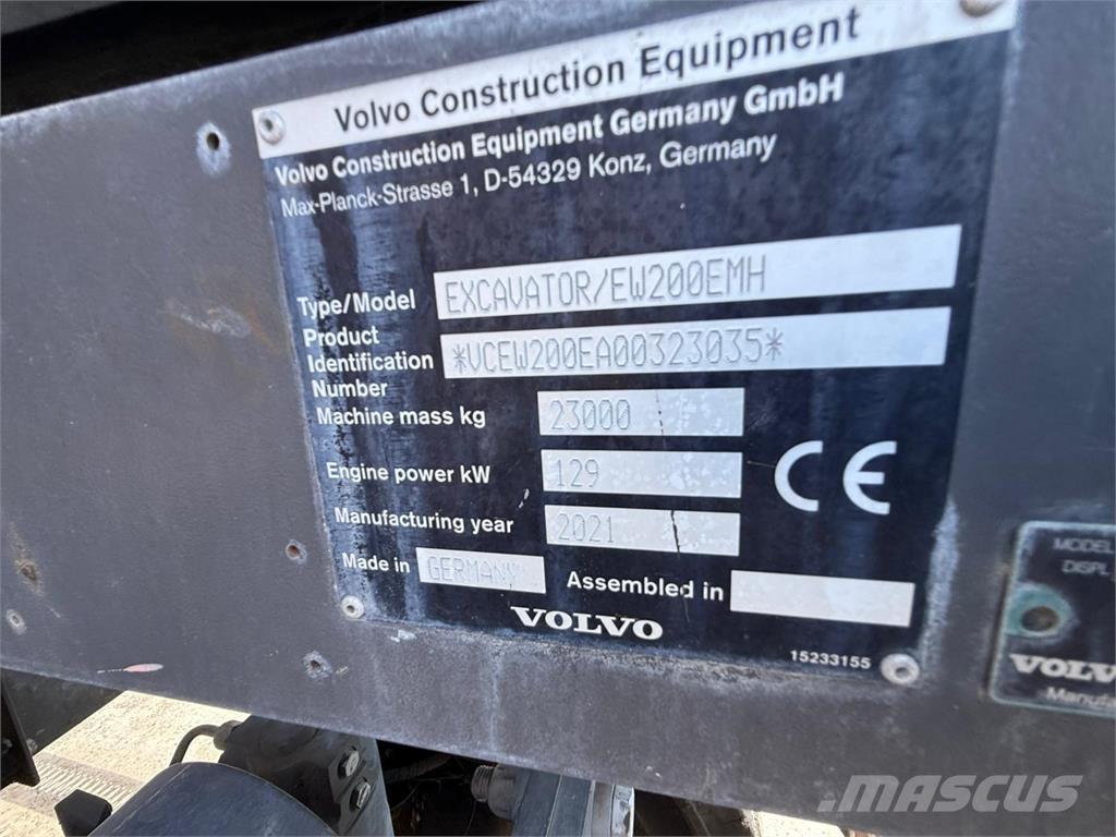 Volvo EW200E Τηλεσκοπικοί ανυψωτές