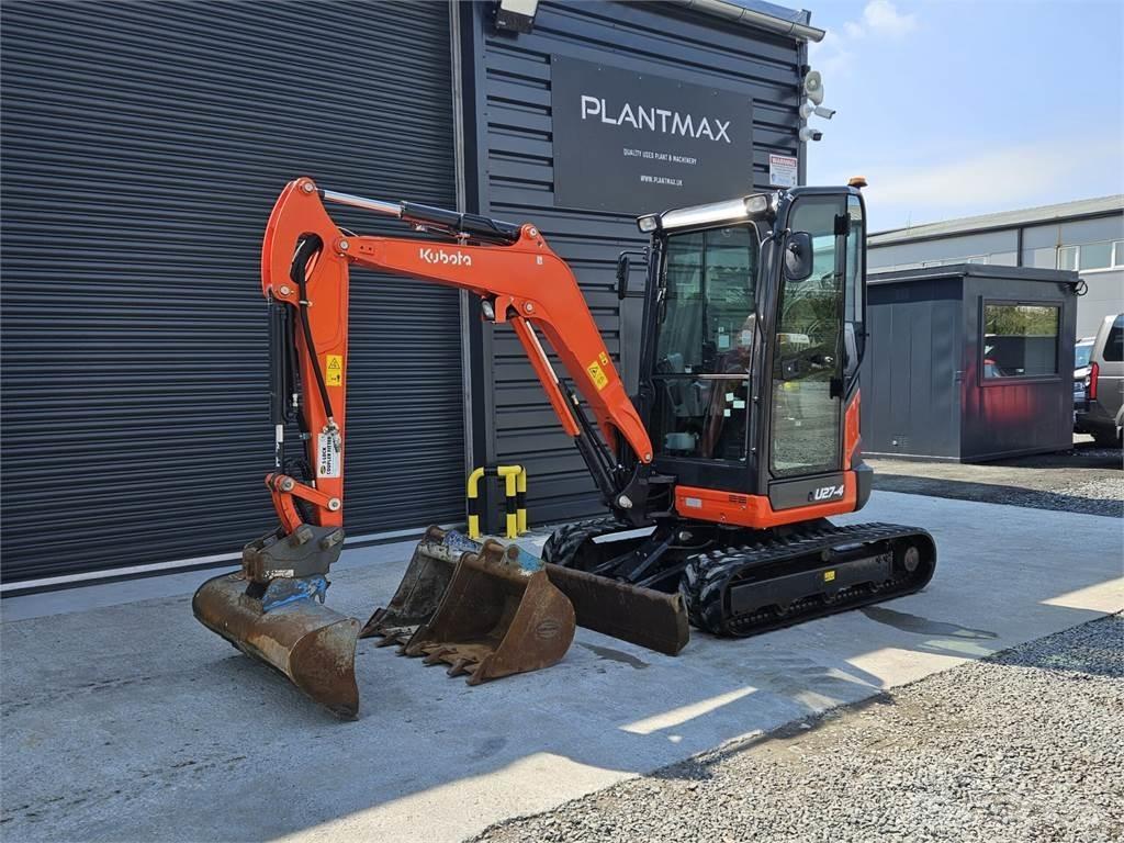Kubota U27-4 Εκσκαφάκι (διαβολάκι) < 7t