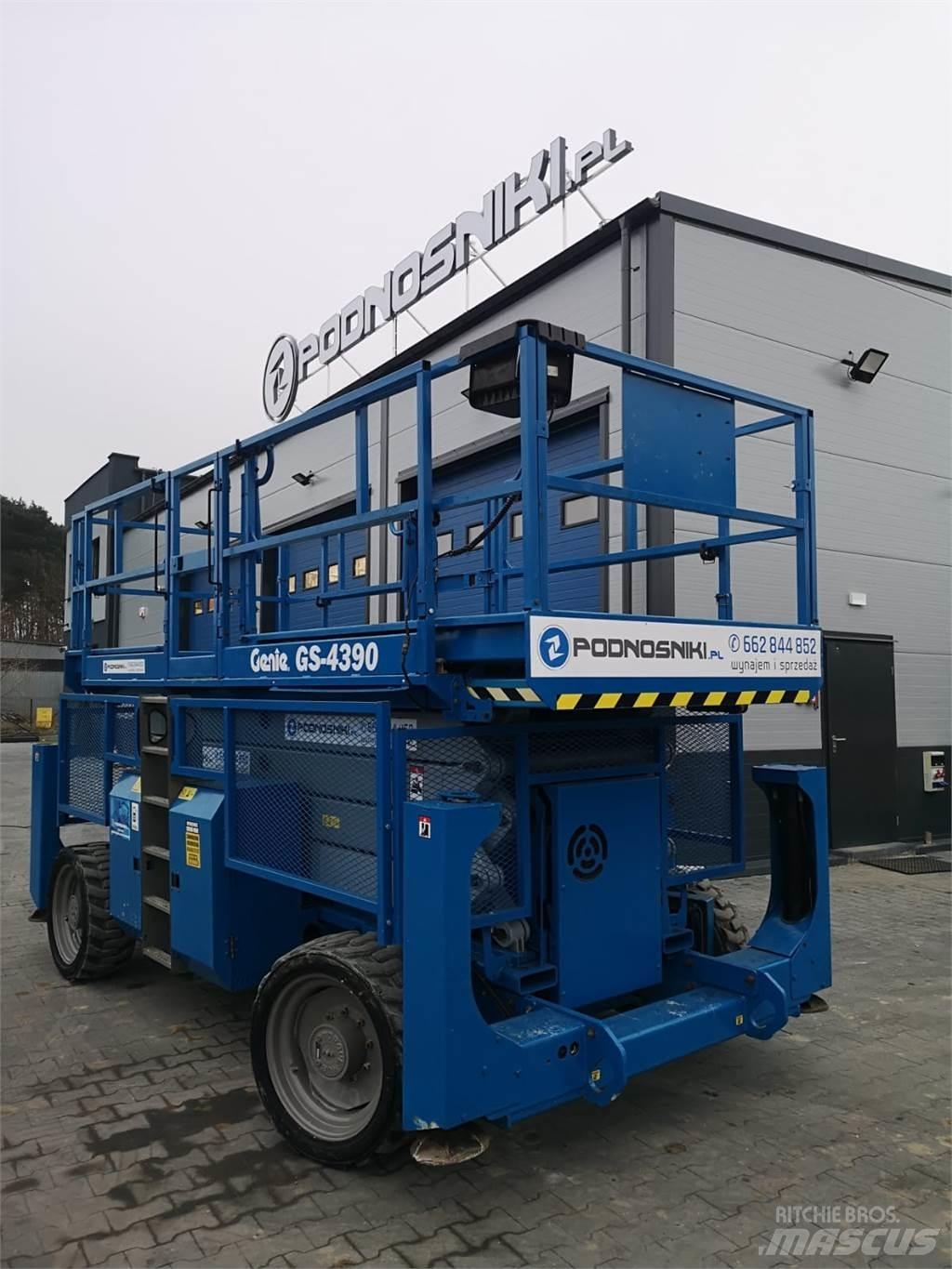 Genie GS-4390 Ανυψωτήρες ψαλιδωτής άρθρωσης