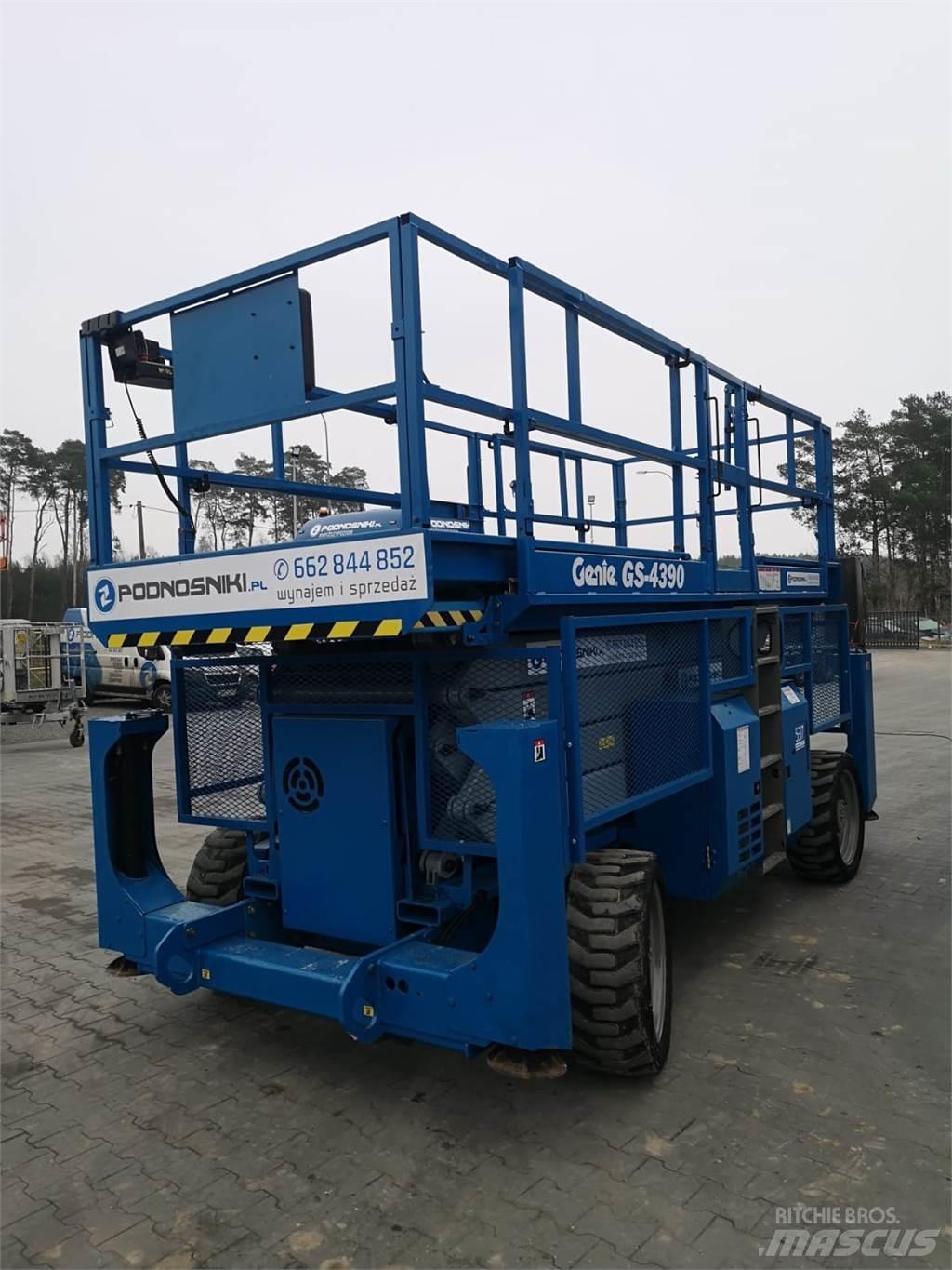 Genie GS-4390 Ανυψωτήρες ψαλιδωτής άρθρωσης