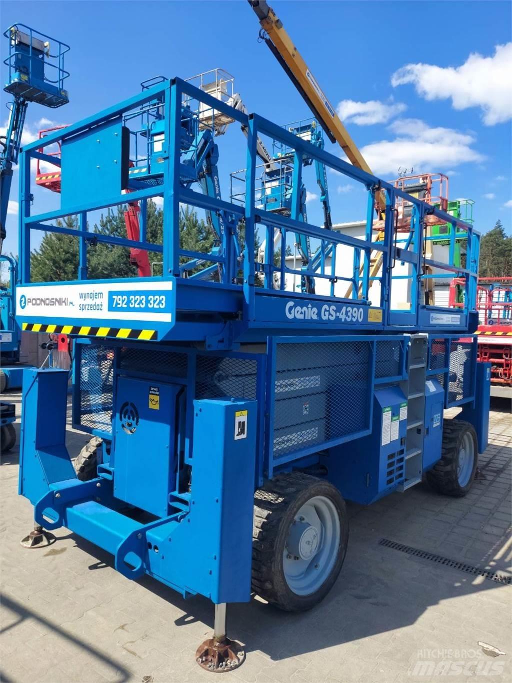 Genie GS-4390 RT Ανυψωτήρες ψαλιδωτής άρθρωσης