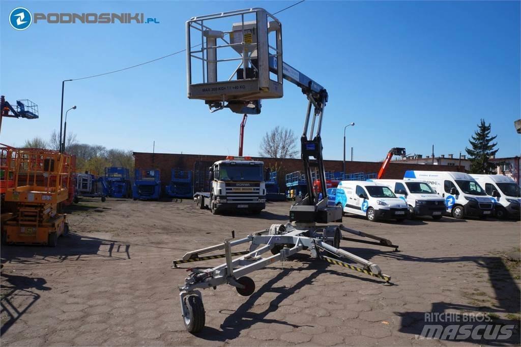 Omme 1550 EBZX Εναέριες πλατφόρμες τοποθετημένες σε ρυμούλκα
