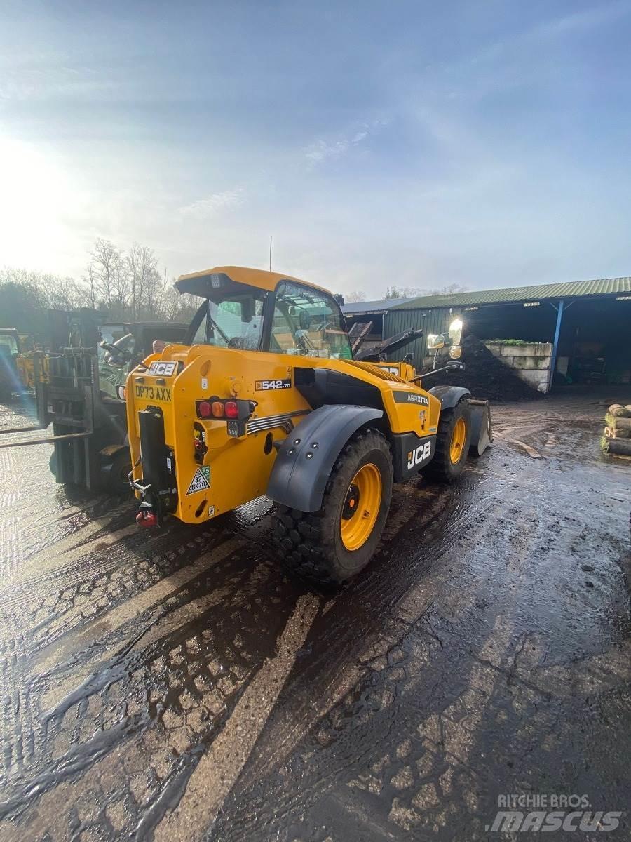 JCB 542-70 Συστήματα τηλεχειρισμού για τη γεωργία