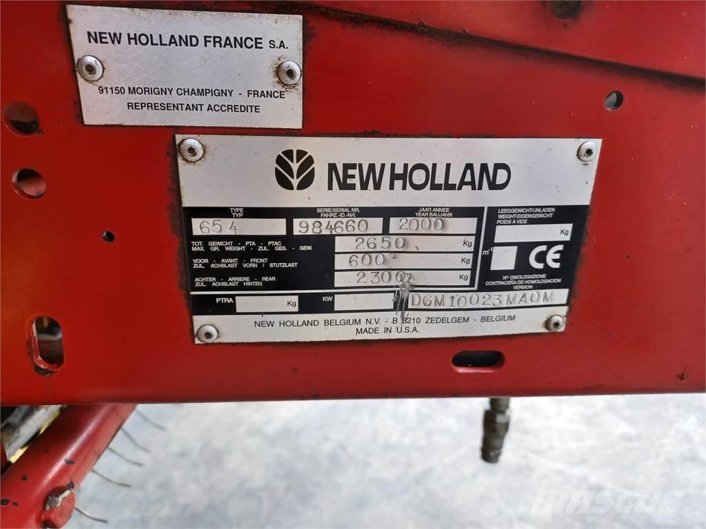 New Holland 658 Πρέσες κυλινδρικών δεμάτων