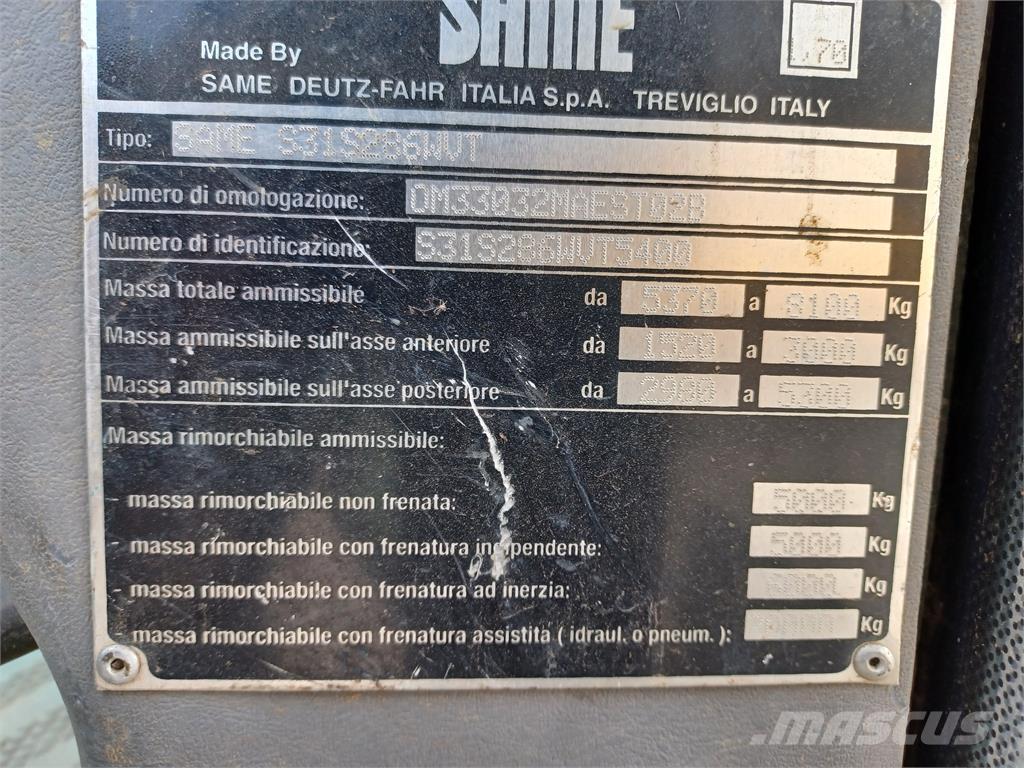 Same SILVER 130 Τρακτέρ