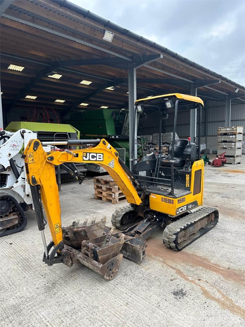 JCB 18-Z1 Εκσκαφείς με ερπύστριες