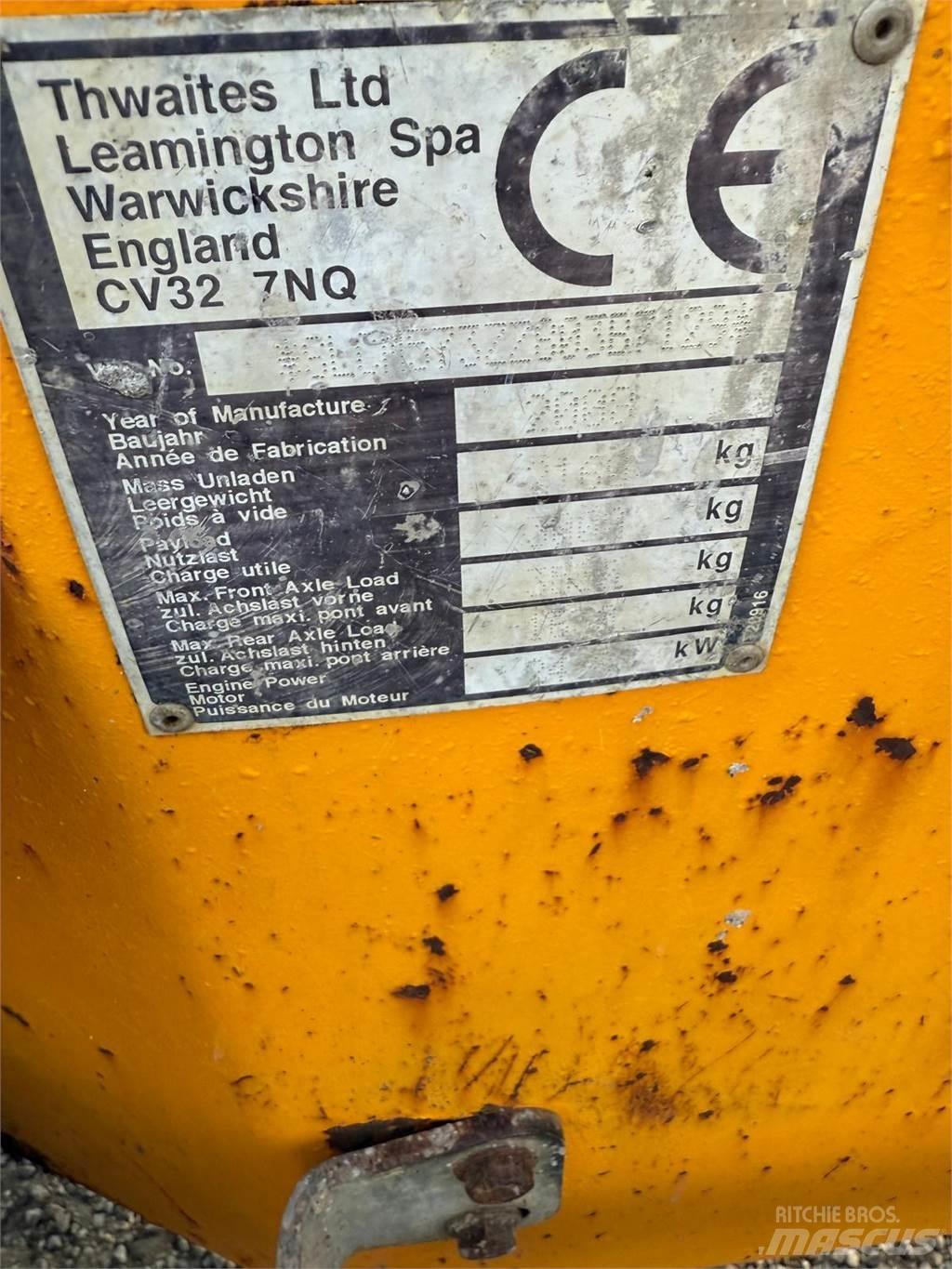 Thwaites  Dumpers εργοταξίου