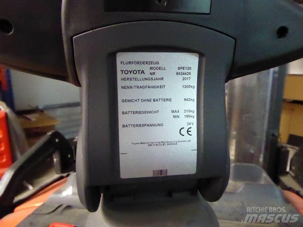 BT SPE120 Παλετοφόρα πεζού χειριστή με ιστό