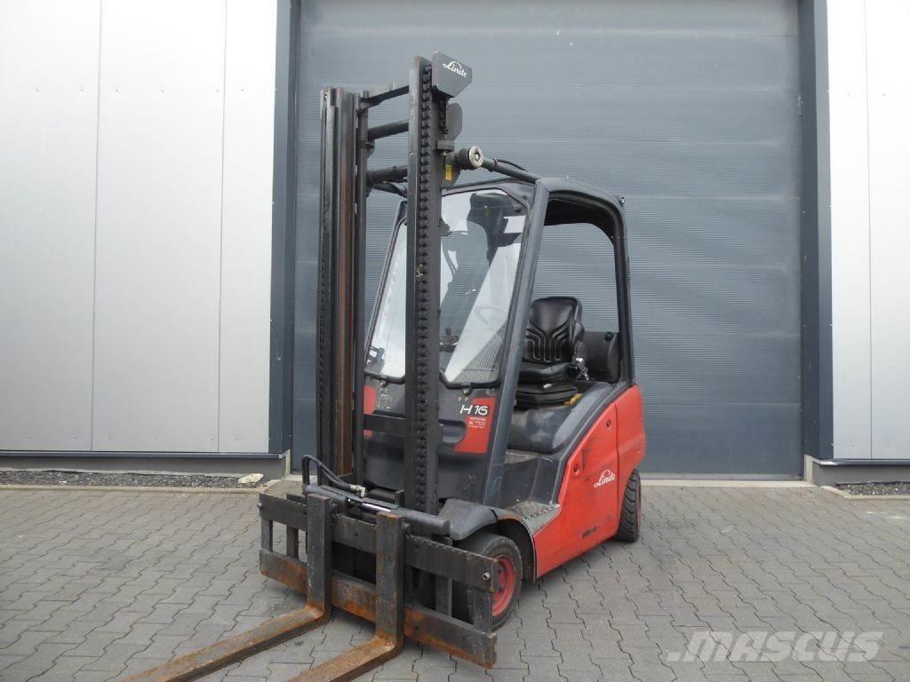 Linde H16D Πετρελαιοκίνητα Κλαρκ