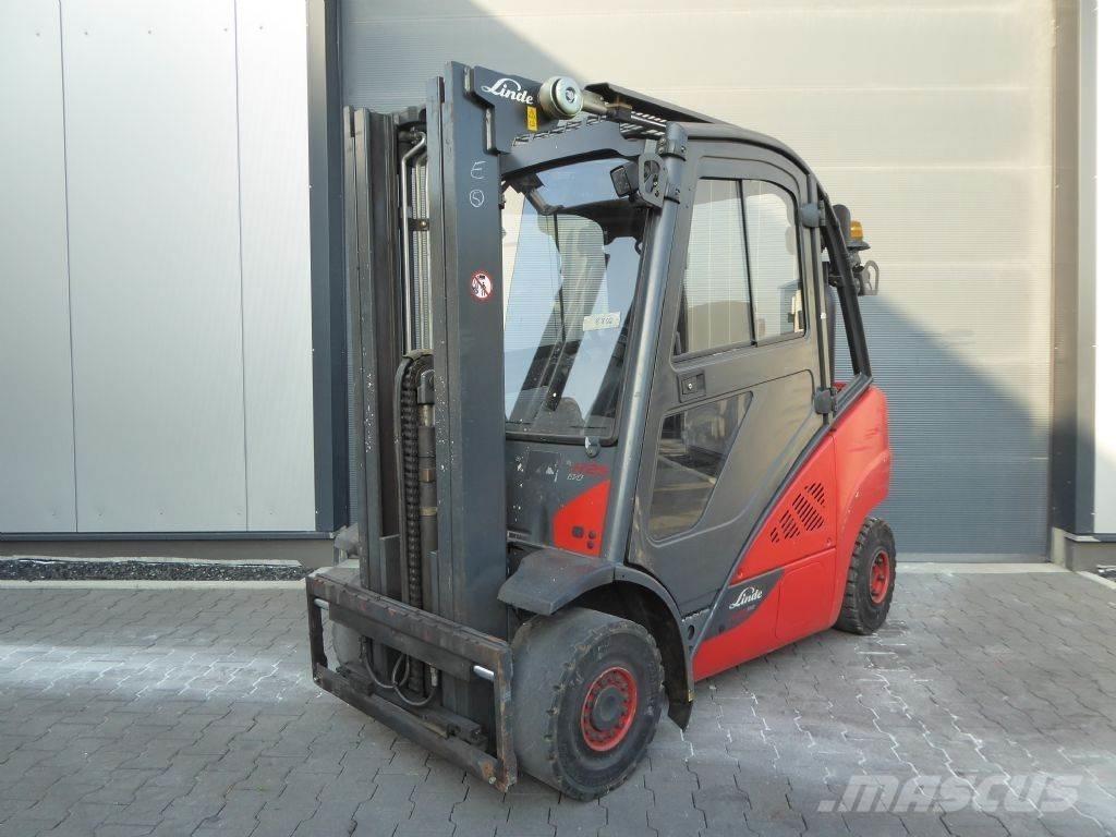 Linde H25T-02 Περονοφόρα ανυψωτικά κλαρκ με φυσικό αέριο LPG