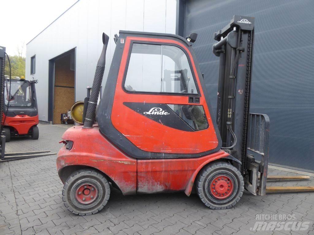 Linde H25T-03 Περονοφόρα ανυψωτικά κλαρκ με φυσικό αέριο LPG