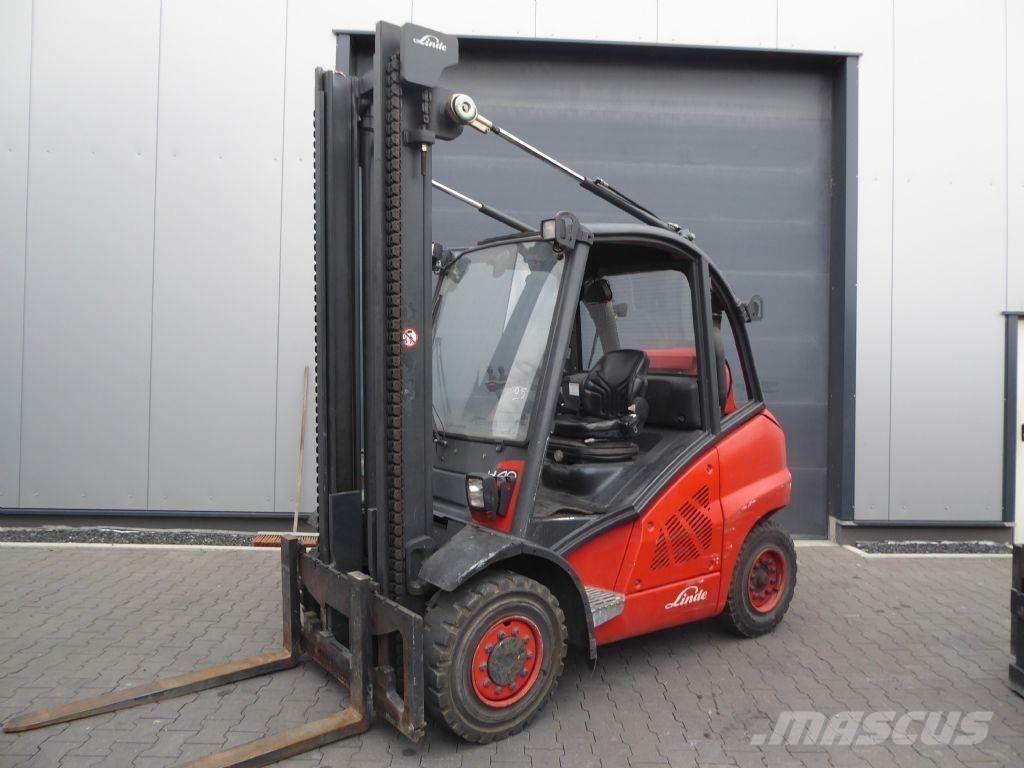 Linde H40T-01 Περονοφόρα ανυψωτικά κλαρκ με φυσικό αέριο LPG