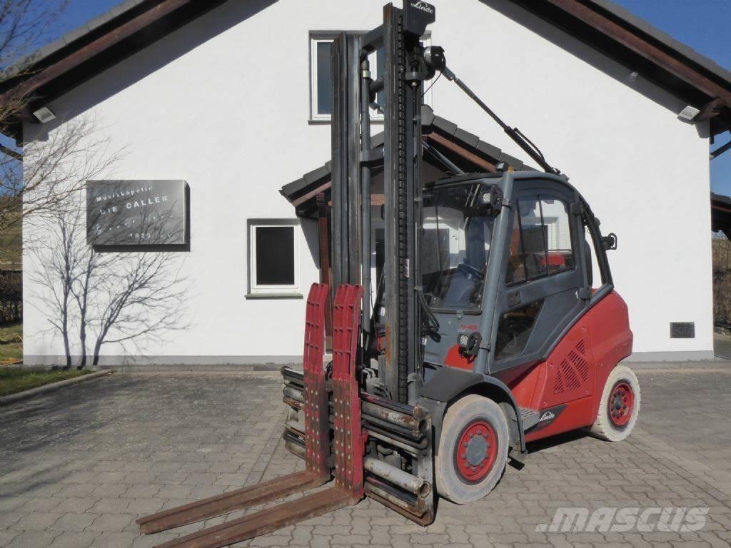 Linde H45T-02 Περονοφόρα ανυψωτικά κλαρκ με φυσικό αέριο LPG
