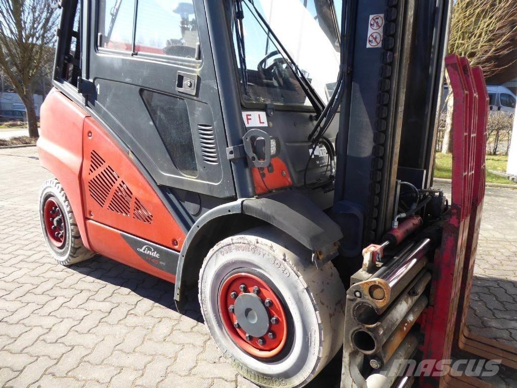 Linde H45T-02 Περονοφόρα ανυψωτικά κλαρκ με φυσικό αέριο LPG
