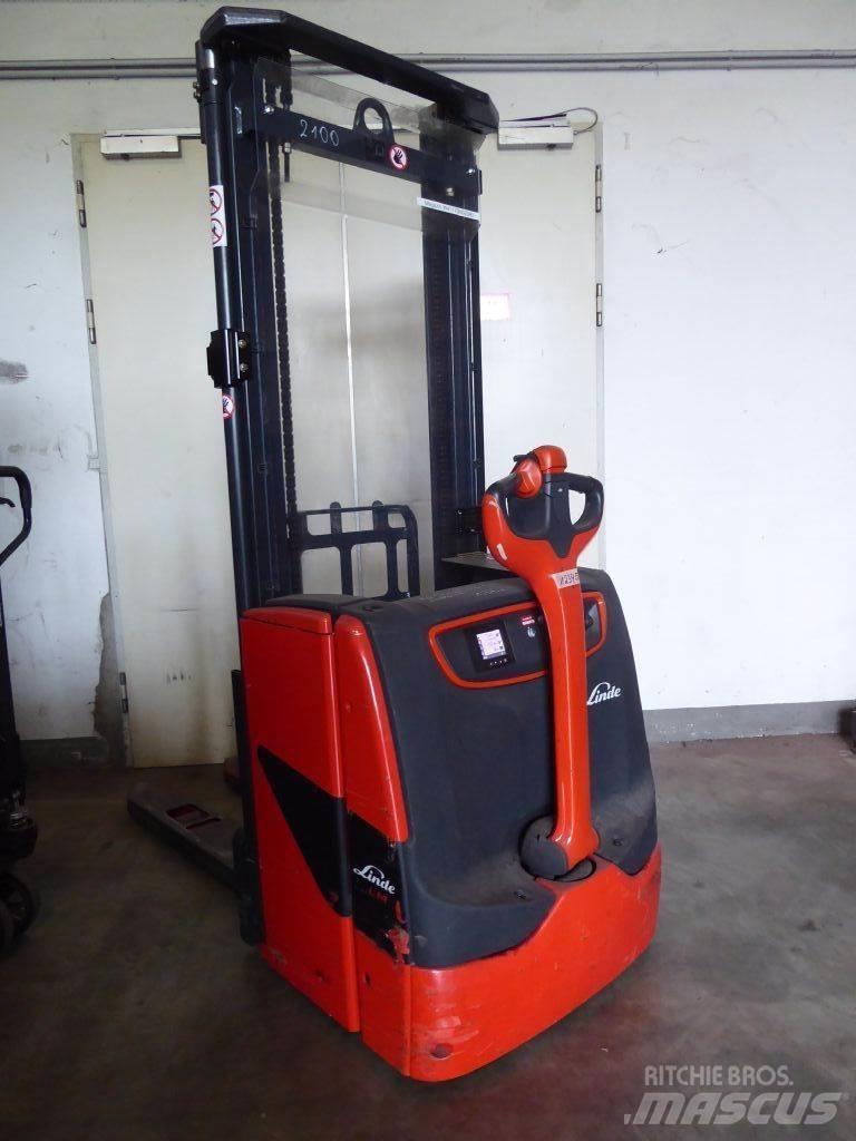 Linde L14 Παλετοφόρα πεζού χειριστή με ιστό