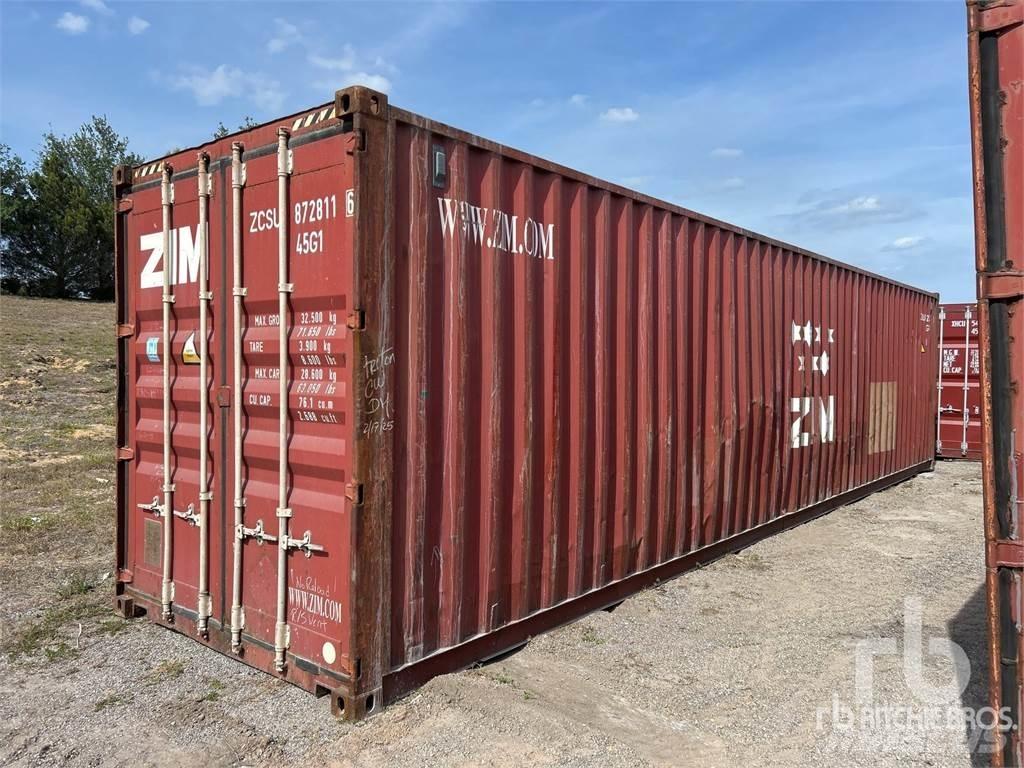  40 ft High Cube Ειδικά Container