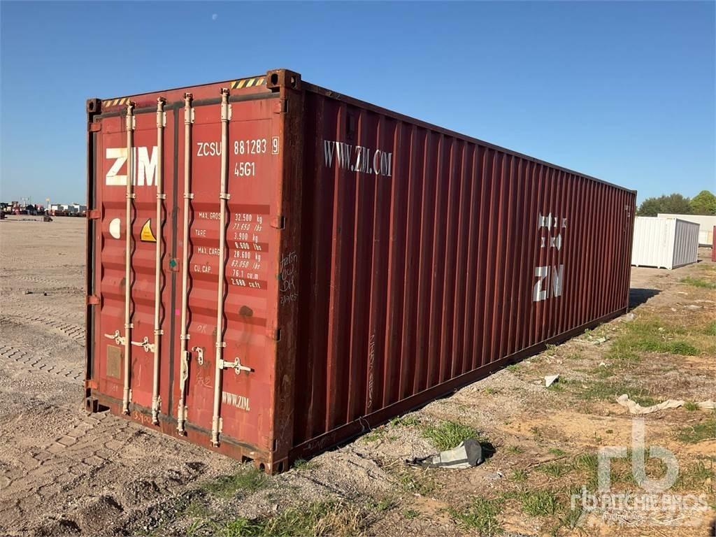  40 ft High Cube Ειδικά Container