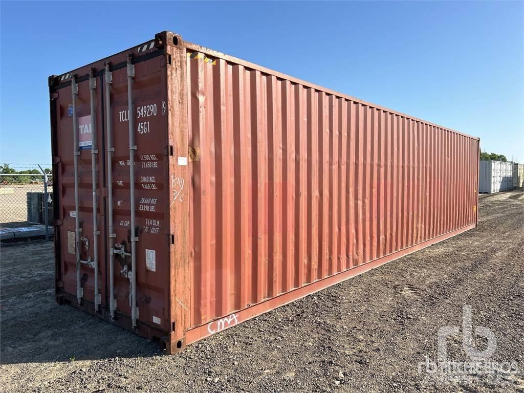  40 ft High Cube Ειδικά Container