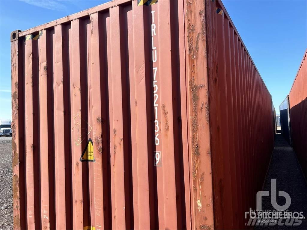  40 ft High Cube Ειδικά Container