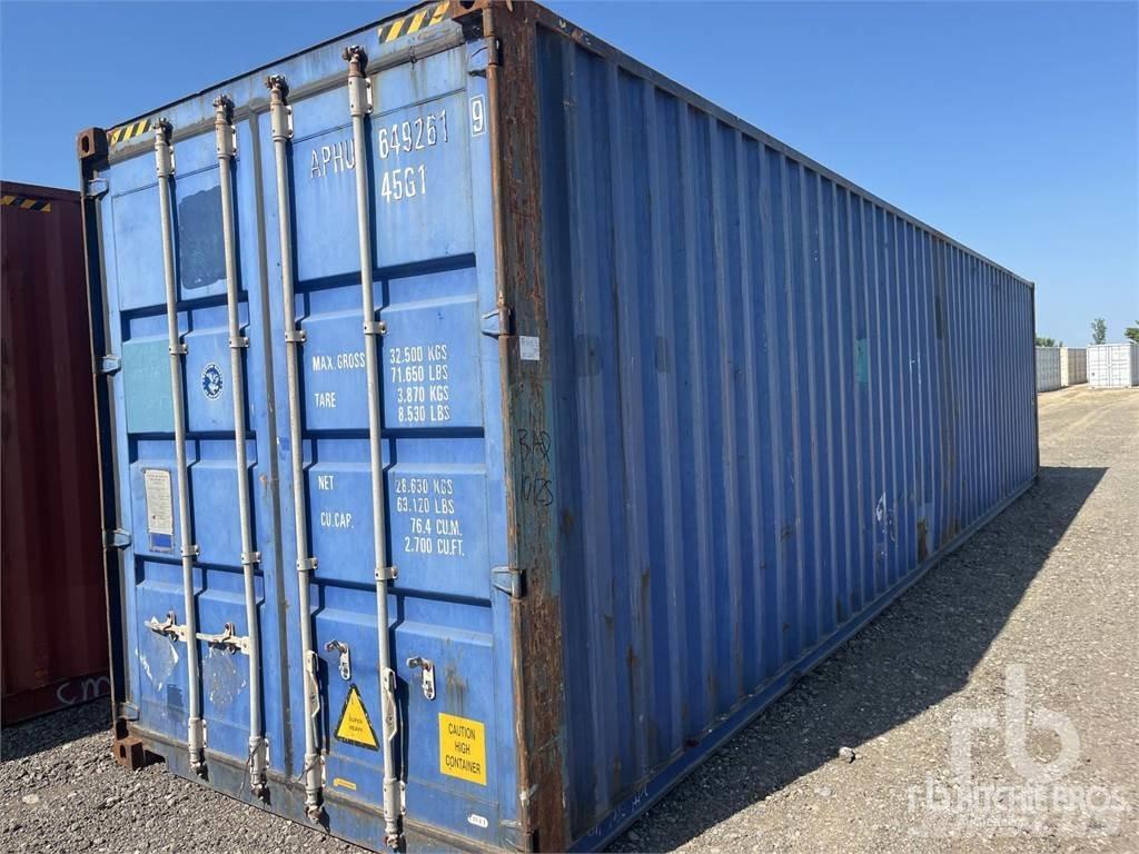  40 ft High Cube Ειδικά Container