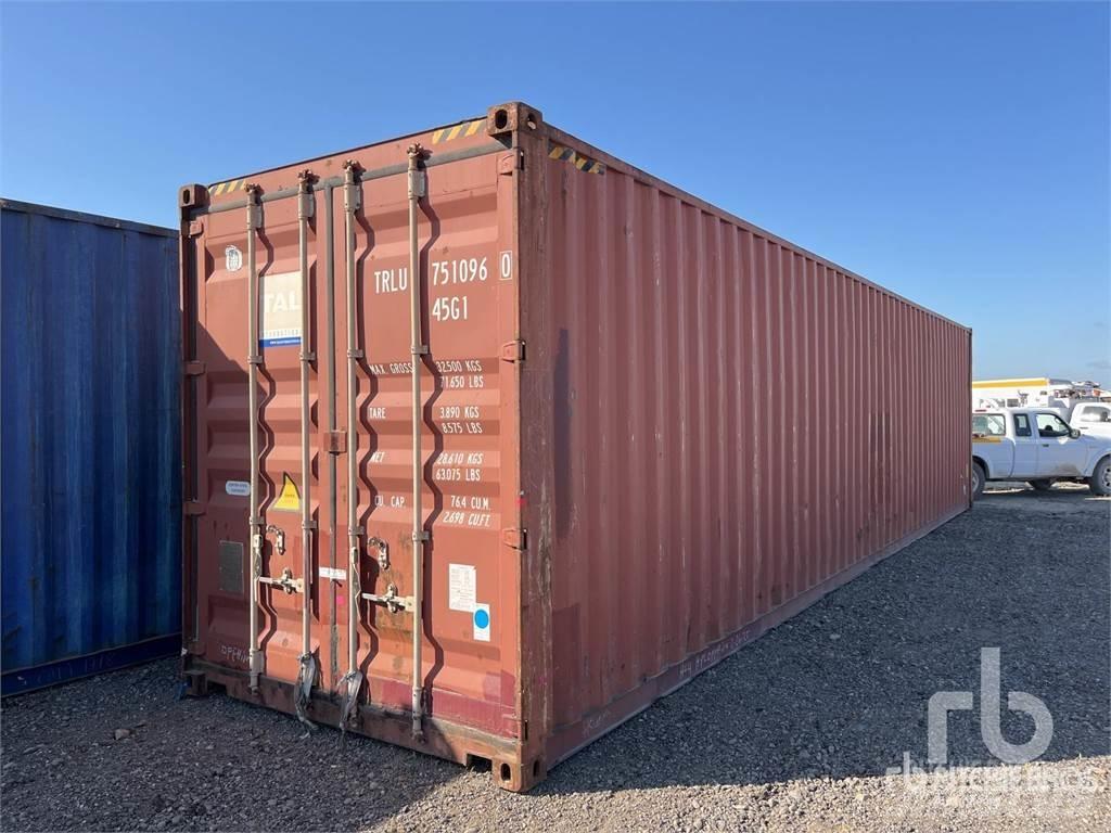  40 ft High Cube Ειδικά Container