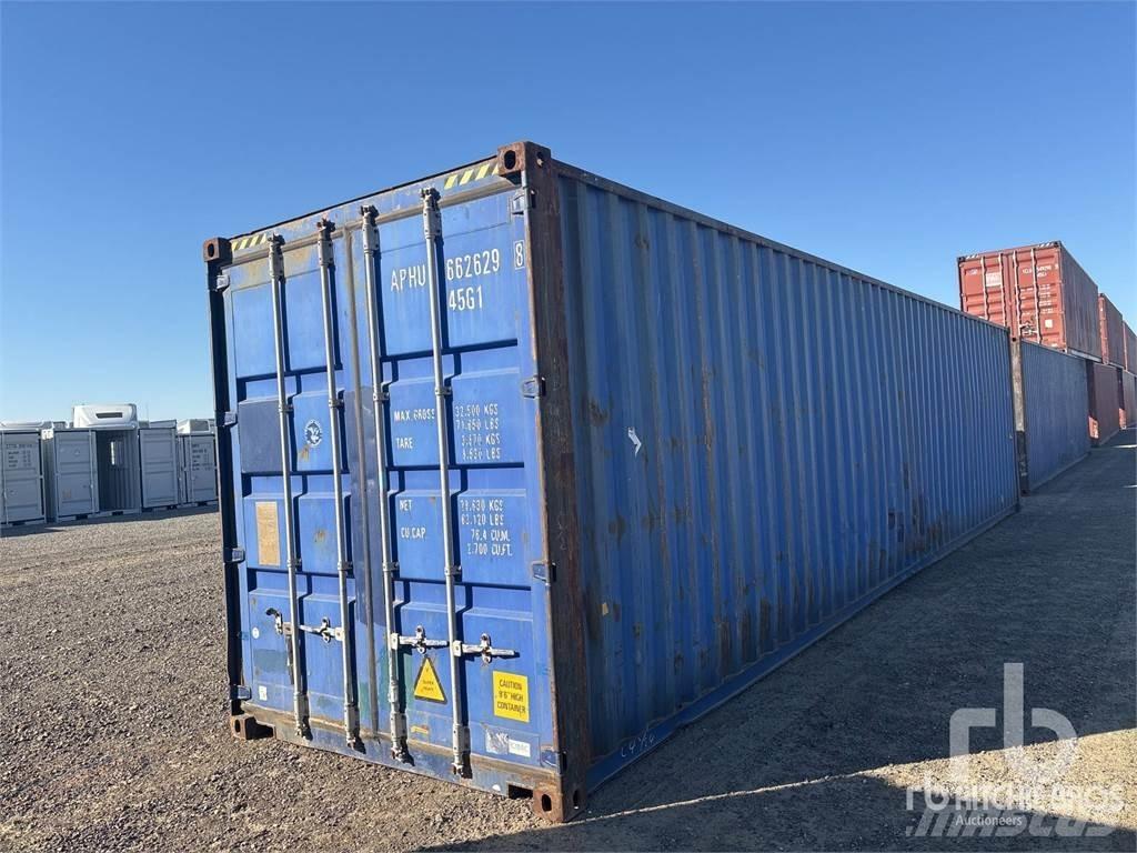  40 ft High Cube Ειδικά Container
