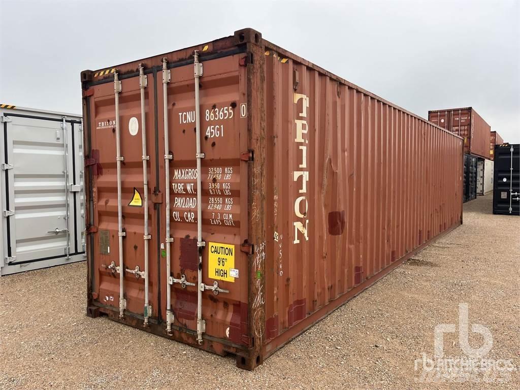  40 ft High Cube Ειδικά Container