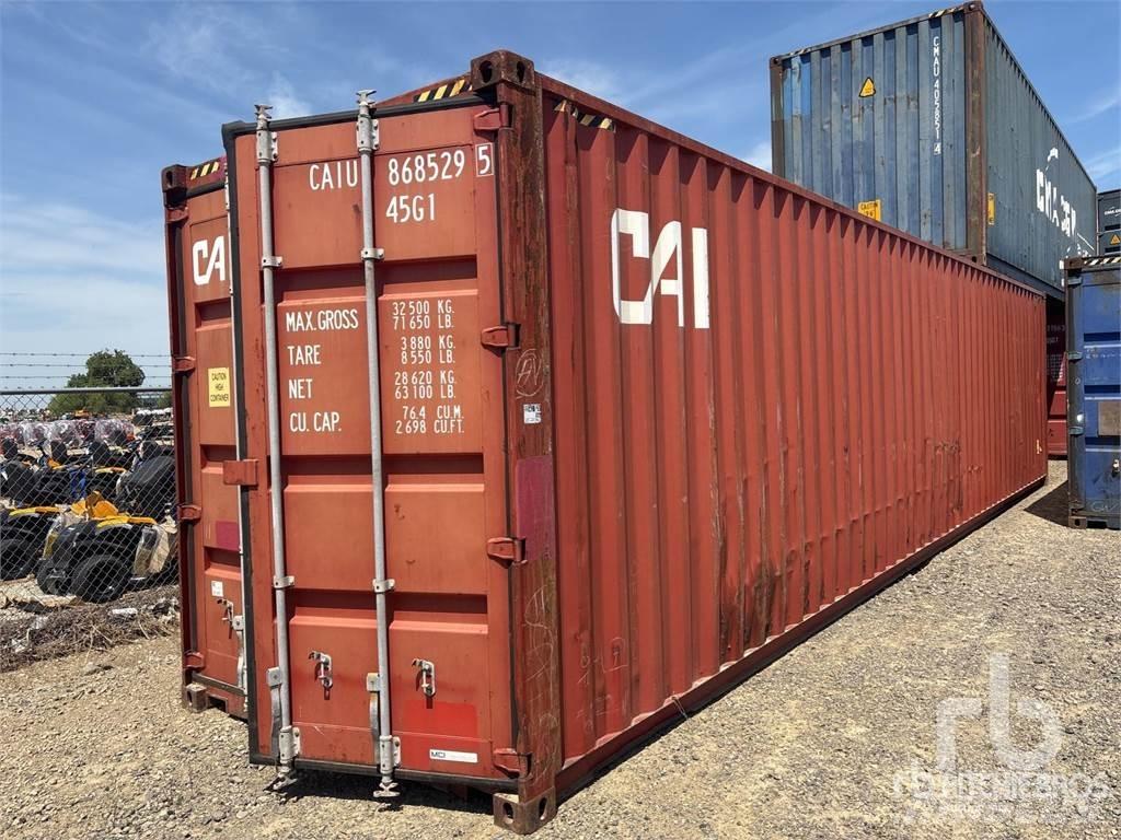  40 ft High Cube Ειδικά Container