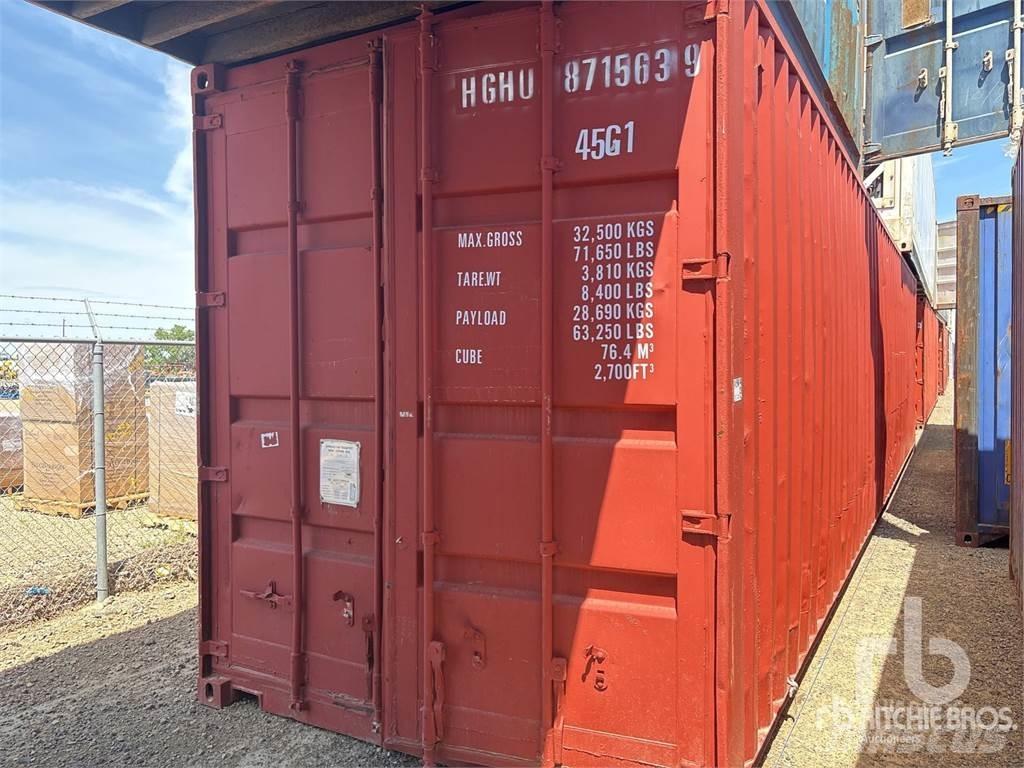  40 ft Standard Ειδικά Container