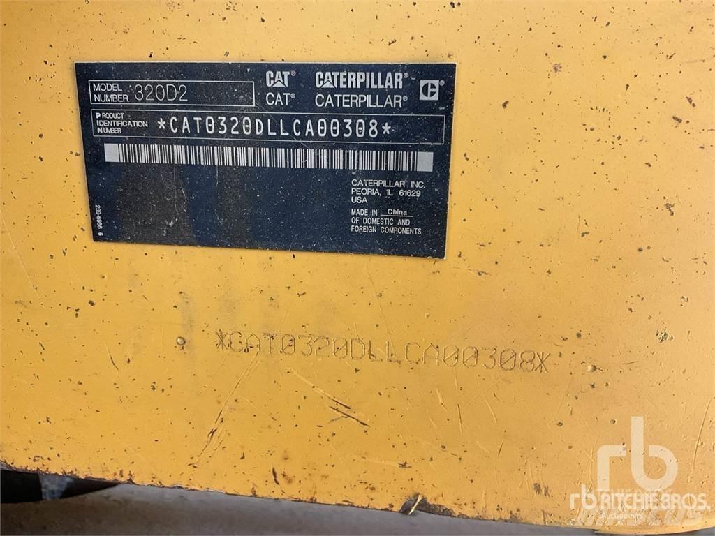 CAT 320D2 Εκσκαφείς με ερπύστριες