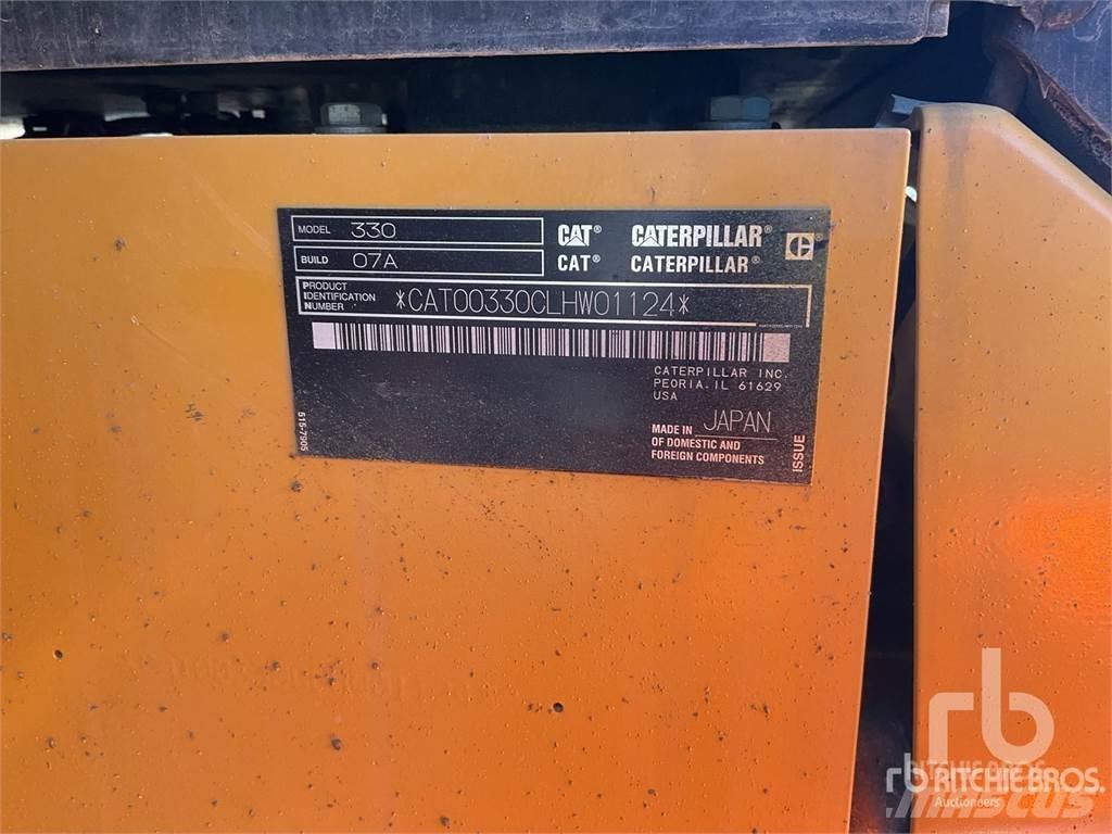 CAT 330 Εκσκαφείς με ερπύστριες