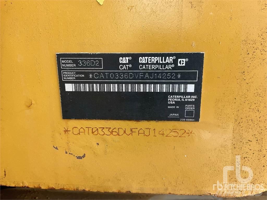CAT 336D2 Εκσκαφείς με ερπύστριες