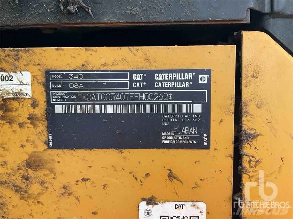 CAT 340 Εκσκαφείς με ερπύστριες