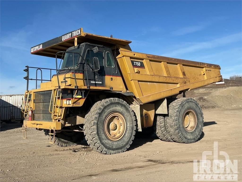 CAT 775D Άκαμπτα Dumper με ανατρεπόμενο κάδο