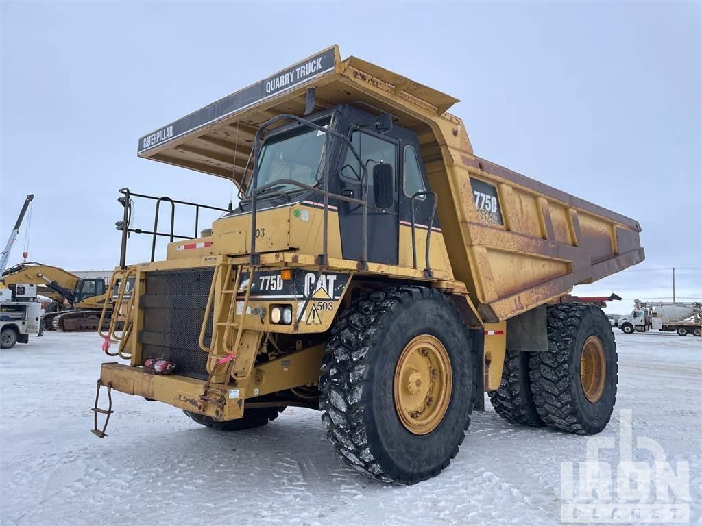CAT 775D Άκαμπτα Dumper με ανατρεπόμενο κάδο