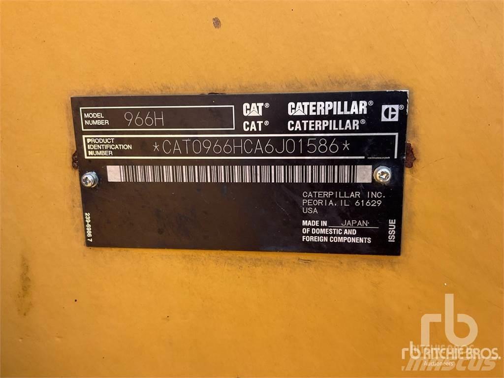 CAT 966H Φορτωτές με λάστιχα (Τροχοφόροι)